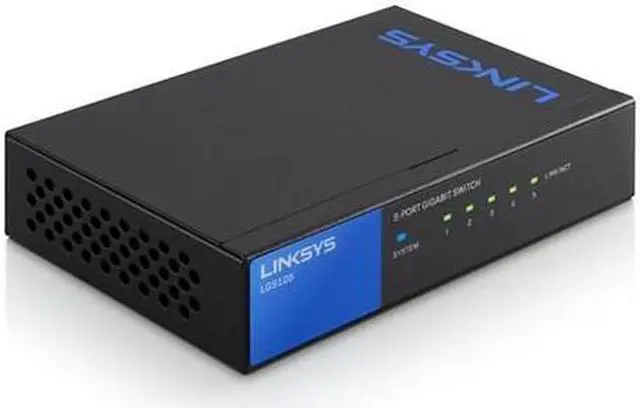 Alt view image 20 of 20 - LINKSYS LGS105 5-Port Business Desktop Gigabit Switch