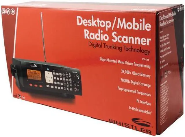 Alt view image 9 of 14 - WHISTLER WS1065 Digital Desktop Radio Scanner
