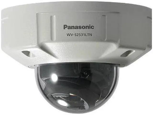 Alt view image 2 of 8 - Panasonic WV-S2531LTN Outdoor Vandal Dome Outdoor Vandal Dome Camera