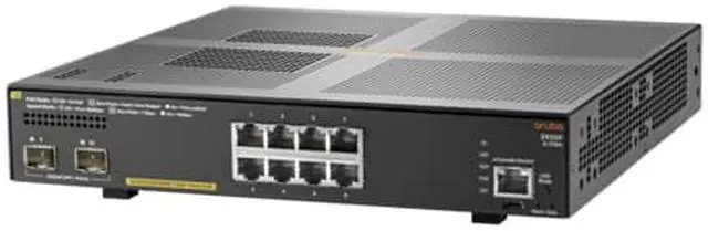 Alt view image 5 of 9 - HPE Aruba 2930F 8G PoE+ 2SFP+ Switch JL258A#ABA