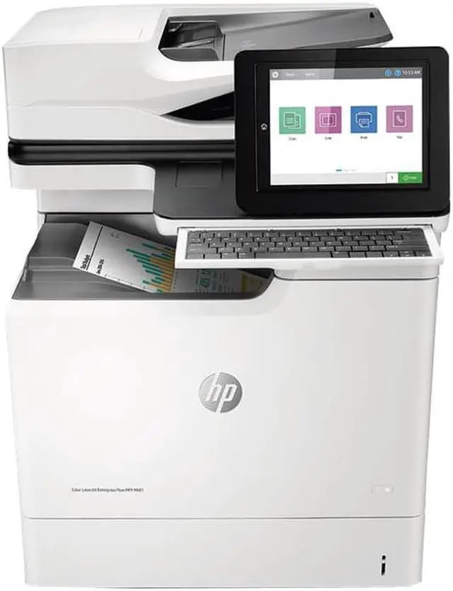 Alt view image 5 of 20 - HP LaserJet Enterprise MFP M681dh - Multifunction printer - color - laser Business Printers