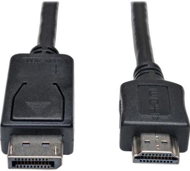 Alt view image 2 of 12 - Tripp Lite P582-003 Tripp Lite DisplayPort to HD Cable Adapter HDCP 1080P M/M 3' 3ft - DisplayPort/HDMI for Monitor, TV, Audio/Video Device - 3 ft - 1 x DisplayPort Male Digital Audio/Video - 1 x HDMI