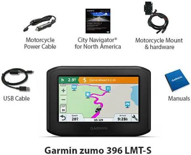 Alt view image 9 of 20 - Garmin ZUMO396LMTS zūmo 396 LMTS 4.3 inch GPS for Motorcycles