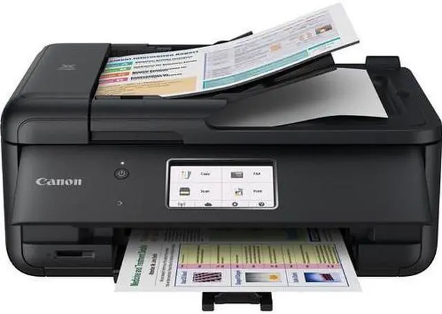 Alt view image 3 of 20 - Canon PIXMA TR8520 (2233C002) Duplex Up to 4800 DPI x 1200 DPI Wireless/USB Color InkJet All-In-One Printer
