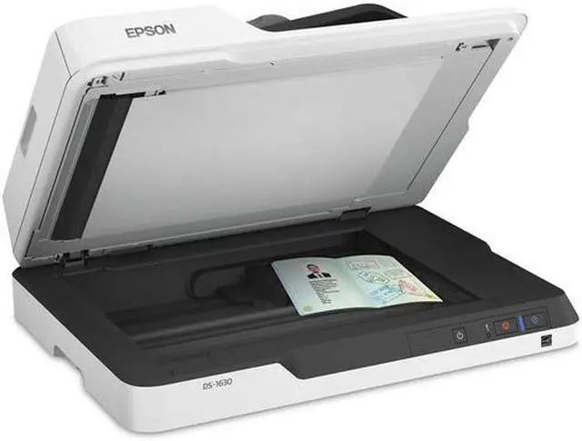 Alt view image 13 of 20 - EPSON WorkForce DS-1630 (B11B239201) Duplex 1200 dpi x 1200 dpi USB Color Flatbed Scanner