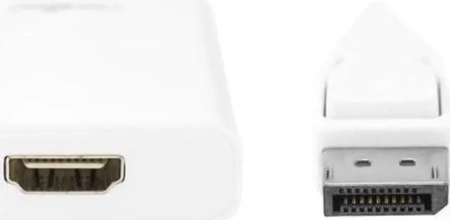 Alt view image 4 of 8 - Rocstor Y10A101-W1 Rocstor DisplayPort (Male) to HDMI (Female) Adapter Converter - 1 Pack - 1 x DisplayPort Male Digital Audio/Video - 1 x HDMI Female Digital Audio/Video - 1920 x 1200 Supported -