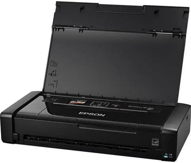 Alt view image 2 of 14 - Epson WorkForce WF-100 Wireless Mobile Inkjet Printer