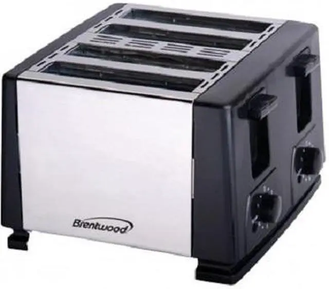 Alt view image 2 of 10 - Brentwood TS-284 4-Slice Toaster