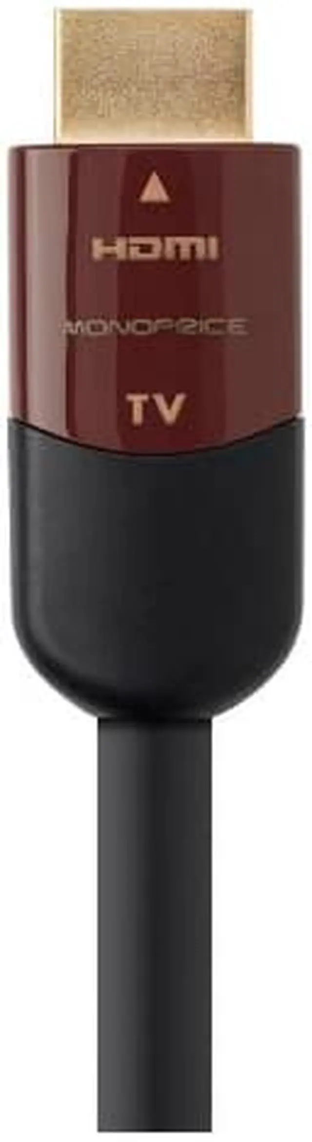 Alt view image 13 of 20 - Monoprice HDMI Cable - 40 Feet - Black | High Speed, Active Chipset, 4k@60Hz, HDR, 18Gbps, 26AWG, YUV 4:2:0, CL2 - Cabernet Ultra Series