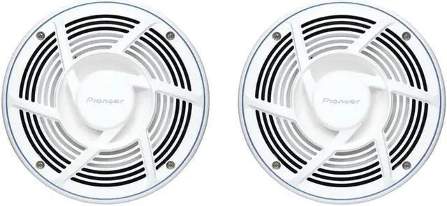 Alt view image 4 of 7 - Pioneer TS-MR2040 8" 200W Max Power IMPP Cone 2-Way Marine Coaxial Speakers