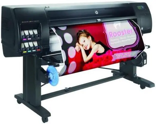 Alt view image 2 of 7 - HP Designjet Z6810 2400 x 1200 dpi Color Print Quality Ethernet (RJ-45) Thermal Inkjet Large Format Color 60-in Production Printer (8-Color)