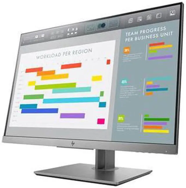 Alt view image 3 of 17 - HP E243i 24-inch LED LCD Monitor E243i 24-inch LED LCD Monitor