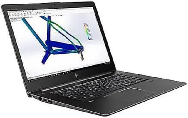 Alt view image 3 of 12 - HP ZBook Studio G4 Mobile Workstation - 15.6" - Core i7 7700HQ - 8 GB RAM - 256 GB SSD ZBook Studio G4 Mobile Workstation