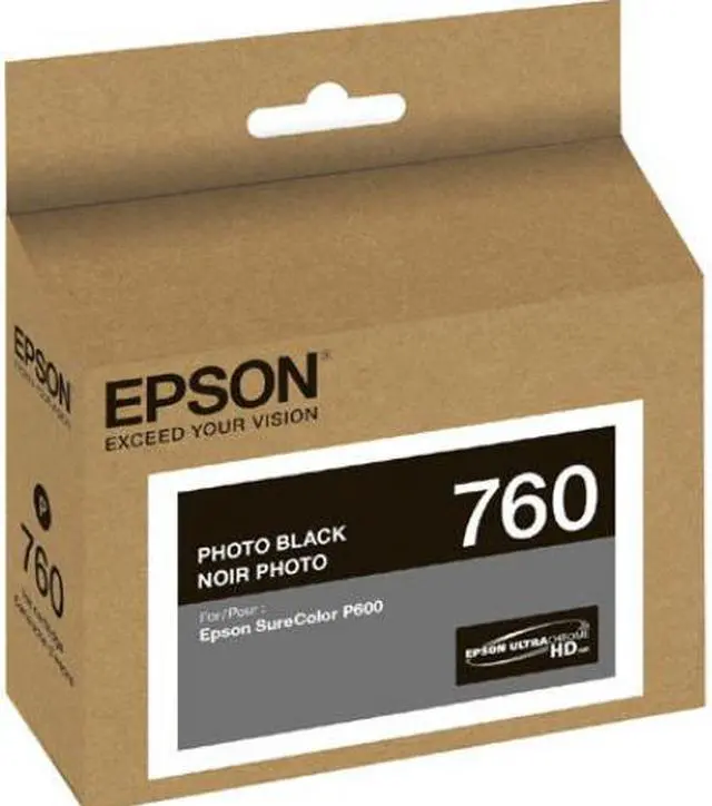 Alt view image 5 of 14 - Epson UltraChrome HD T760 Original Ink Cartridge T760120