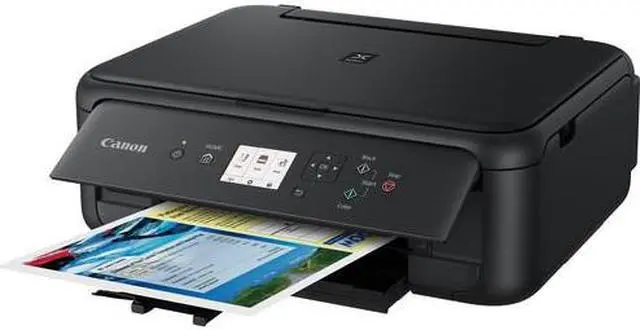 Alt view image 10 of 14 - Canon PIXMA TS5120 BK ESAT Approx. 13 ipm Black Print Speed 4800 x 1200 dpi Color Print Quality Bluetooth / USB / Wi-Fi InkJet MFC / All-In-One Color Inkjet Printer