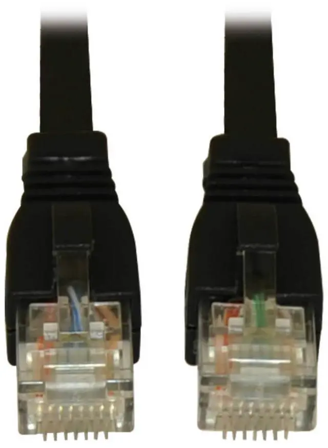 Main image of TRIPP LITE N261-003-BK 3 ft. Cat 6A Black Augmented Cat6 (Cat6a) Snagless 10G Certified Patch Cable, (RJ45 M/M) - Black