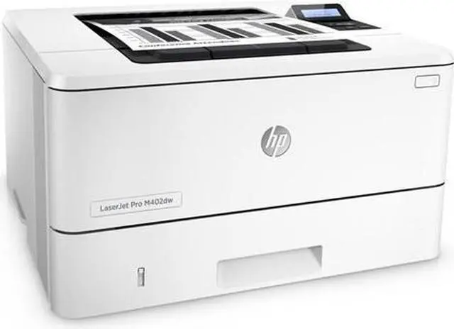 Alt view image 8 of 10 - HP LaserJet Pro 400 M402DW Laser Printer - Plain Paper Print - Desktop