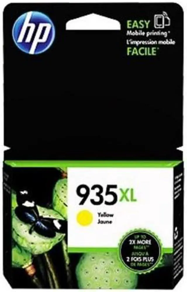 Alt view image 4 of 20 - HP 935XL High Yield Yellow Original Ink Cartridge, ~825 pages, C2P26AN#140