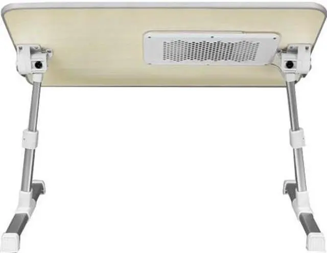 Alt view image 8 of 20 - Aluratek Adjustable Ergonomic Laptop Cooling Table With Fan