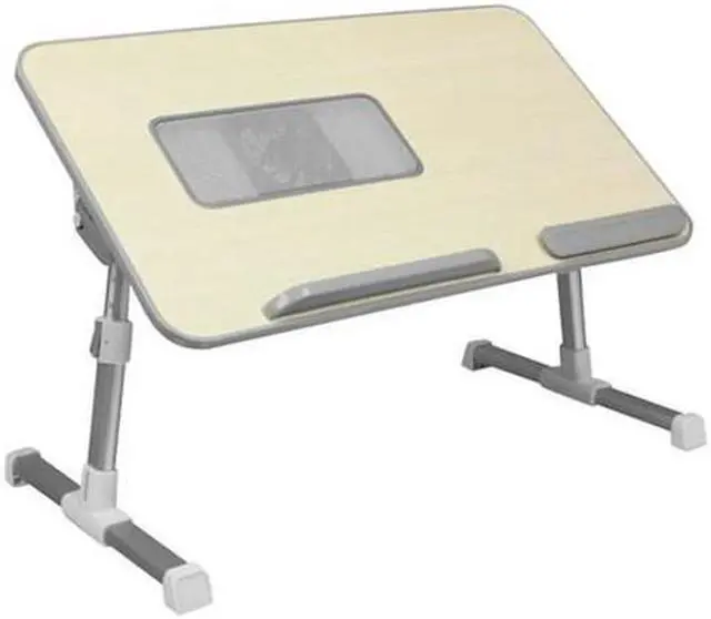Alt view image 6 of 20 - Aluratek Adjustable Ergonomic Laptop Cooling Table With Fan