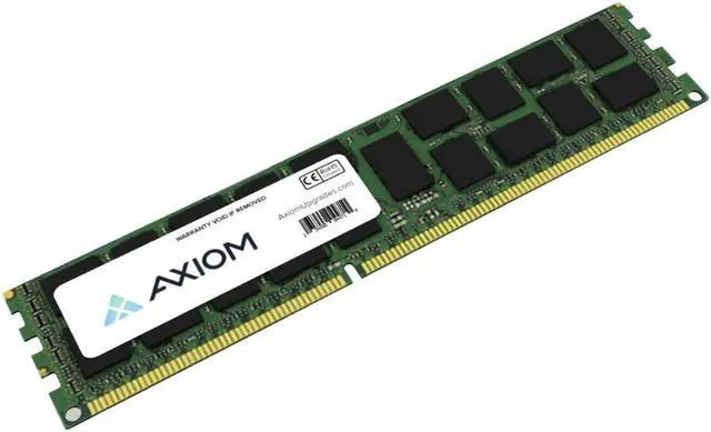 Alt view image 2 of 10 - Axion 00D5048-AX Axiom PC3-14900 Registered ECC 1866MHz 16GB Dual Rank Module - 16 GB - DDR3 SDRAM - 1866 MHz DDR3-1866/PC3-14900 - ECC - Registered - DIMM