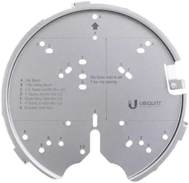 Alt view image 4 of 20 - Ubiquiti U-PRO-MP UniFi Professional Mounting System