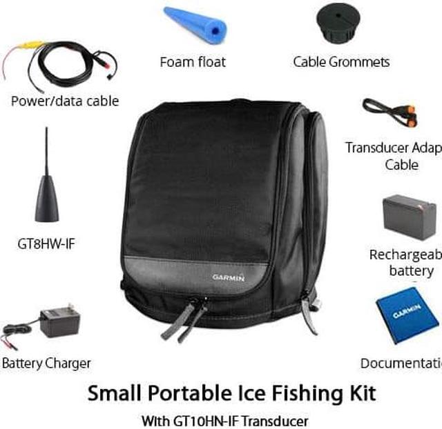 Alt view image 8 of 20 - Garmin Small Portable Ice Fishing Kit w/ GT8HW-IF Transducer (010-12462-10)