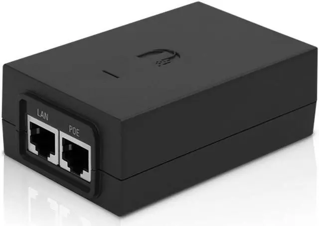 Alt view image 2 of 12 - Ubiquiti 24W PoE Adapter with Surge and Clamping Protection Peak Pulse Current Gigabit LAN Port (POE-24-AF5X)