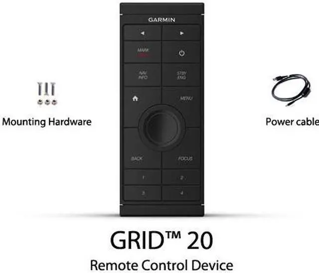 Alt view image 2 of 11 - Garmin GRID 20 Vertical Orientation Remote Input Device