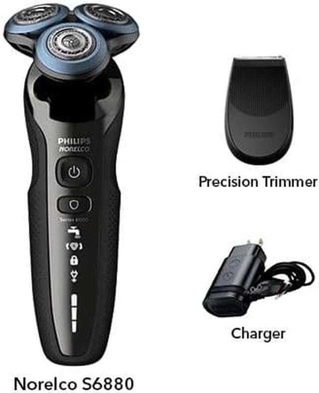 Alt view image 2 of 2 - Philips Norelco Shaver 6800 with Click-on Precision Trimmer, S6880/81