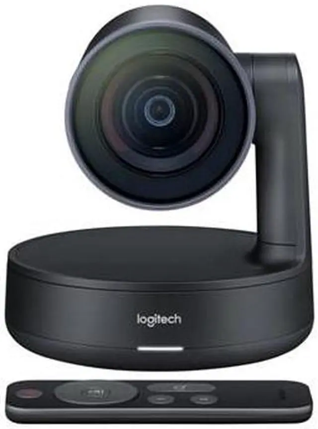 Alt view image 14 of 20 - Logitech Video Conferencing Camera - 13 Megapixel - 60 Fps - Matte Black Slate Gray - Usb 3.0