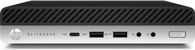 Alt view image 4 of 16 - HP EliteDesk 705 G4 Desktop Computer Ryzen5 2400GE 8GB 256GB SSD W10P RX Vega 11