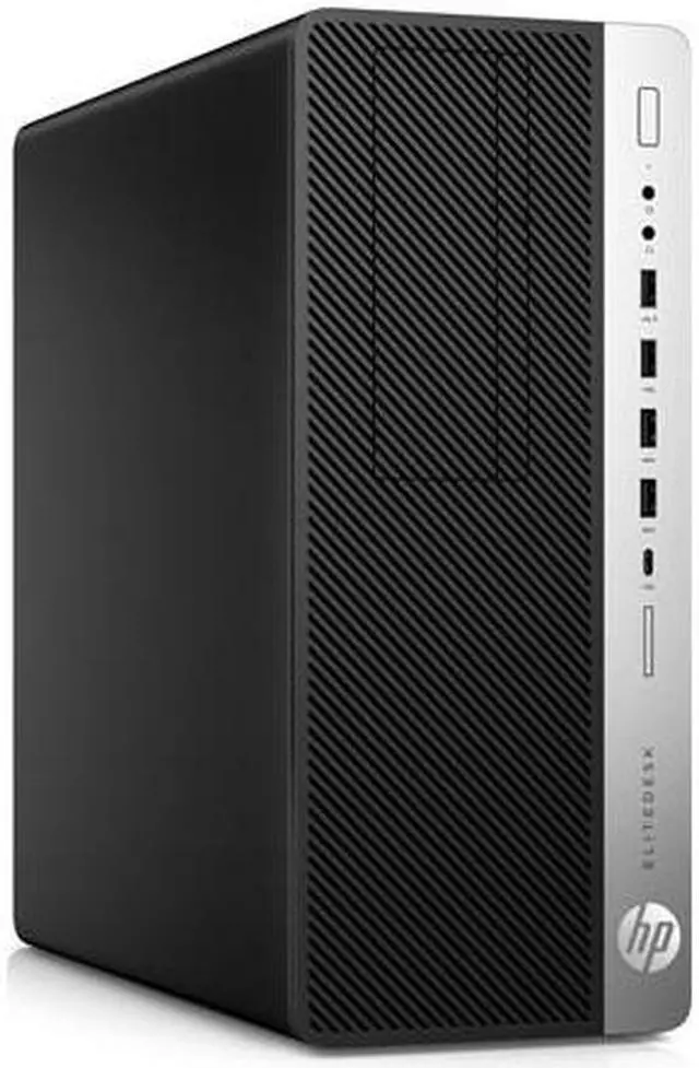 Alt view image 4 of 5 - HP EliteDesk 4BC48UT 800 G4 Desktop Computer i7-8700 8GB 256GB SSD Win10 Pro