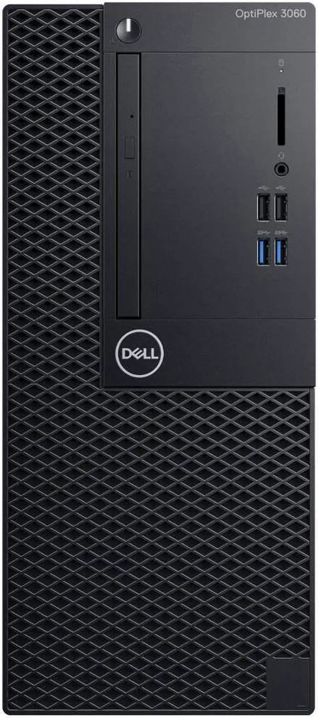 Alt view image 2 of 7 - Dell OptiPlex 3000 3060 Desktop Computer - Intel Core i5 (8th Gen) i5-8500 3 GHz - 8 GB DDR4 SDRAM - 1 TB HDD - Windows 10 Pro 64-bit (English/French/Spanish) - Mini-tower