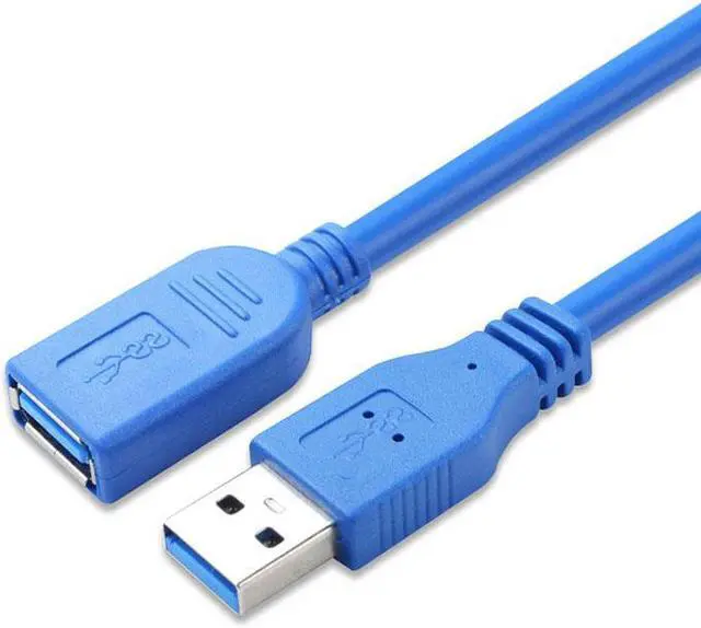 Main image of USB 3.0 Extension Cable USB 3.0 A Male to Female Data Sync Cord Extended Cable Connector for Printer PC U Disk HDD Hard Disk
