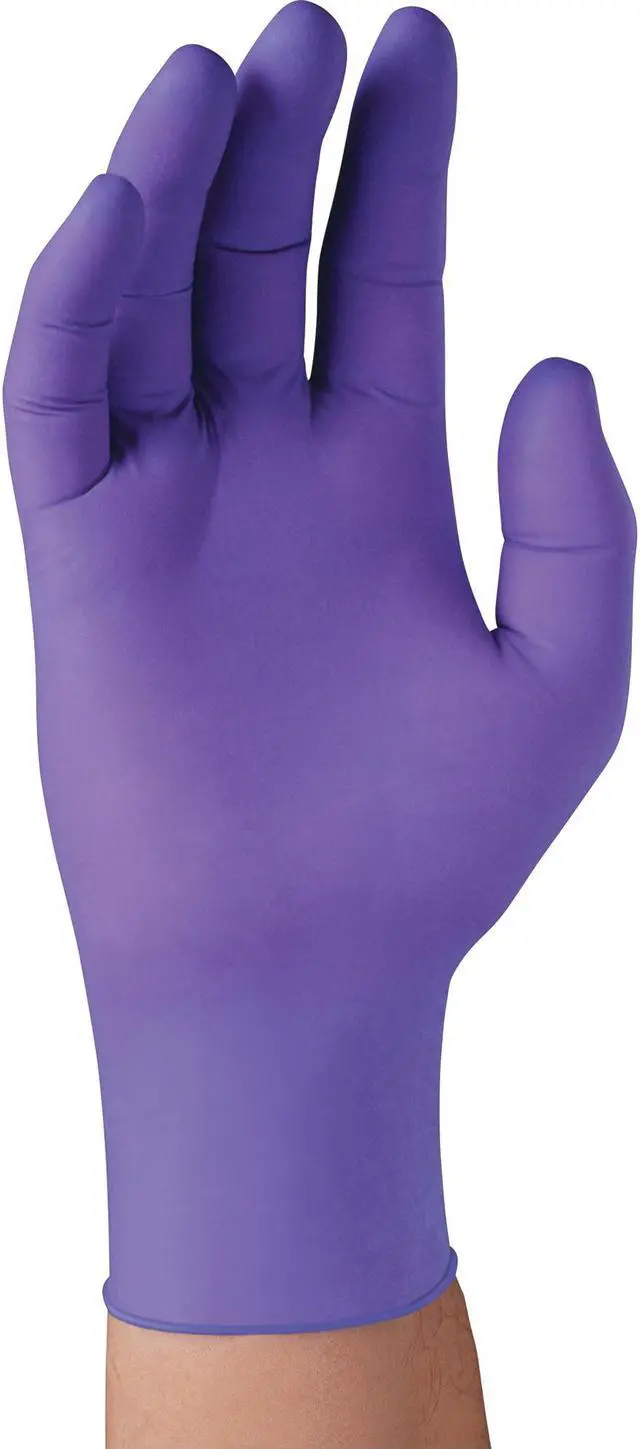 Main image of Kimberly-Clark Nitrile Gloves, Purple, 242 mm Length, Small, 6 mil, 1000/Carton 55081CT