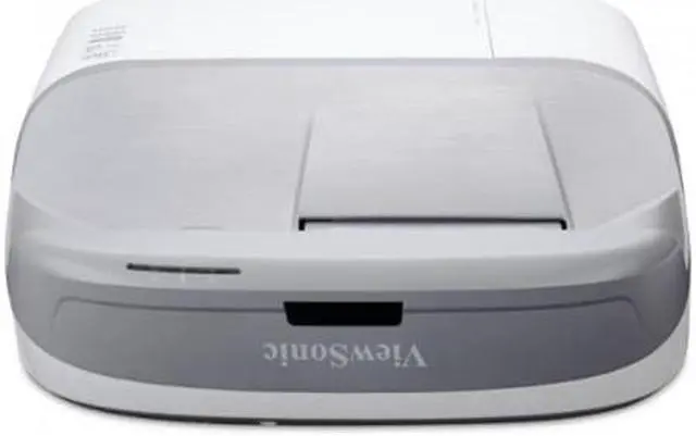Alt view image 3 of 5 - ViewSonic PS750HD 1920 x 1080 3000 lumens DLP 1080p HDMI Interactive Ultra Short Throw Projector with Wall Mount 10,000:1 RJ45