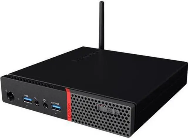 Alt view image 6 of 18 - Lenovo ThinkCentre M715q 10VG000SUS Desktop Computer - AMD Ryzen 5 PRO 2400GE 3.20 GHz - 8 GB DDR4 SDRAM - 256 GB SSD - Windows 10 Pro 64-bit