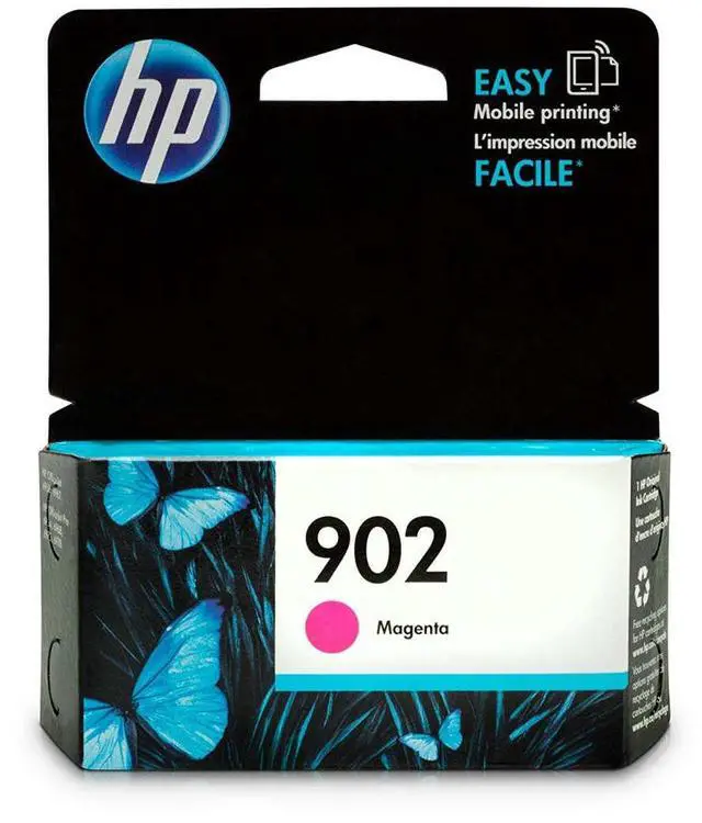 Alt view image 5 of 20 - HP 902 Magenta Original Ink Cartridge, ~315 pages, T6L90AN#140