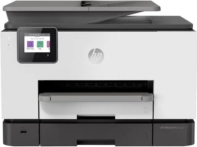 Alt view image 2 of 20 - HP Officejet Pro 9020 Wireless Auto-Duplex All-In-One Color Inkjet Printer