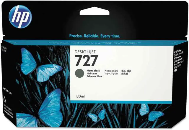 Alt view image 4 of 10 - HP 727 Ink Cartridge - Matte Black