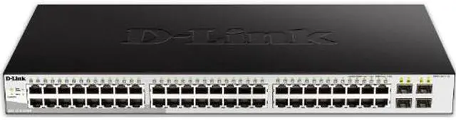 Alt view image 9 of 13 - D-Link Metro DGS-1210-52/ME Ethernet Switch