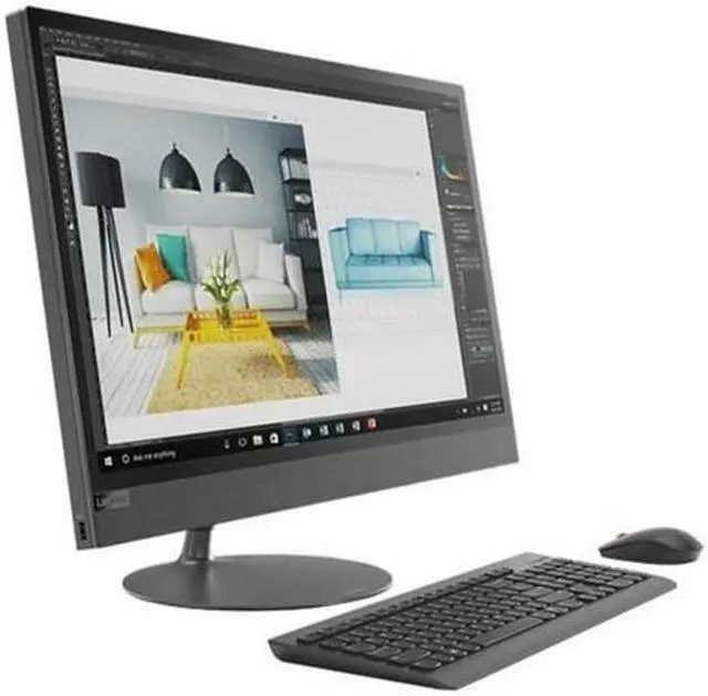Alt view image 6 of 6 - Lenovo All-in-One Computer IdeaCentre 520-27ICB (F0DE000CUS) Intel Core i5-8400T 8GB DDR4 1TB HDD 27" Touchscreen Windows 10 Home 64-Bit