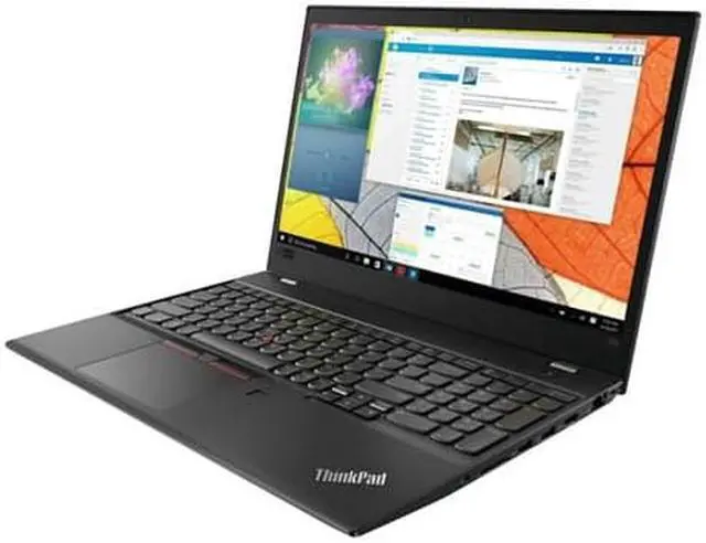 Alt view image 8 of 8 - Lenovo Notebook 20L9001FUS ThinkPad T580 15.6 inch Core i7-8650U 16GB 512GB Windows 10 Pro