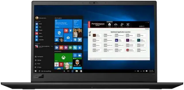 Alt view image 2 of 10 - Lenovo ThinkPad P1 Mobile Workstation Intel Core i7-8850H 32GB Memory 1 TB SSD NVIDIA Quadro P1000 15.6" 4K / UHD 10-point Multi-touch Windows 10 Pro 64-Bit 20MD003MUS