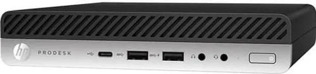 Alt view image 8 of 9 - HP Business Desktop ProDesk 600 G4 Desktop Computer - Intel Core i5 (8th Gen) i5-8500T 2.10 GHz - 8 GB DDR4 SDRAM - 128 GB SSD - Windows 10 Pro 64-bit (English) - Desktop Mini - Intel UHD Graphics 630