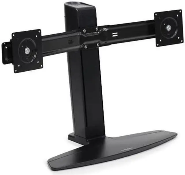 Alt view image 8 of 20 - Ergotron Neo-Flex Dual LCD Monitor Lift Stand - Up To 24" Screen Support