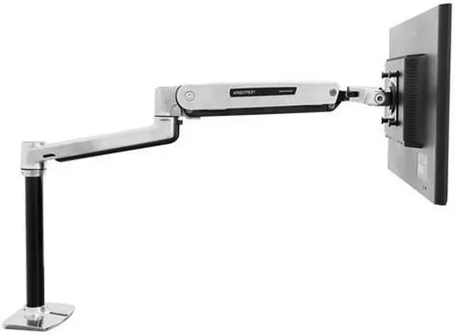 Alt view image 3 of 14 - Ergotron 45-360-026 Mounting Arm for Flat Panel Display - Polished Aluminum