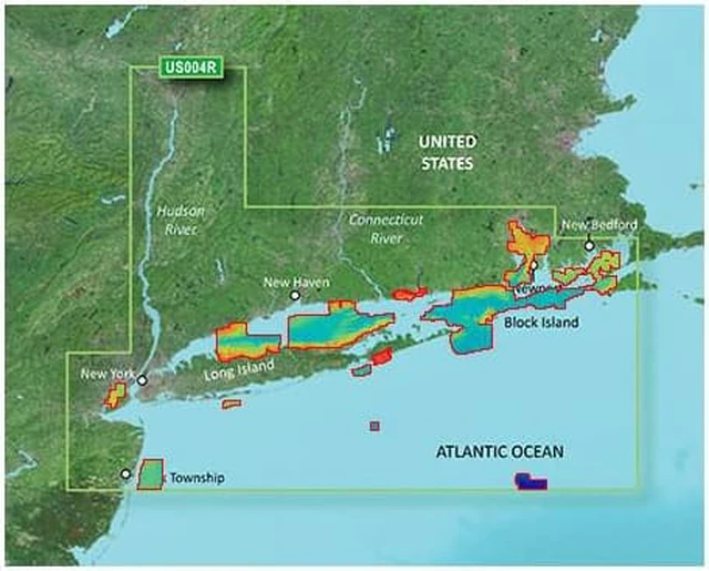 Alt view image 5 of 18 - Garmin 010-C0705-00 Bluechart g2 Vision VUS004R, New York (SD Card)