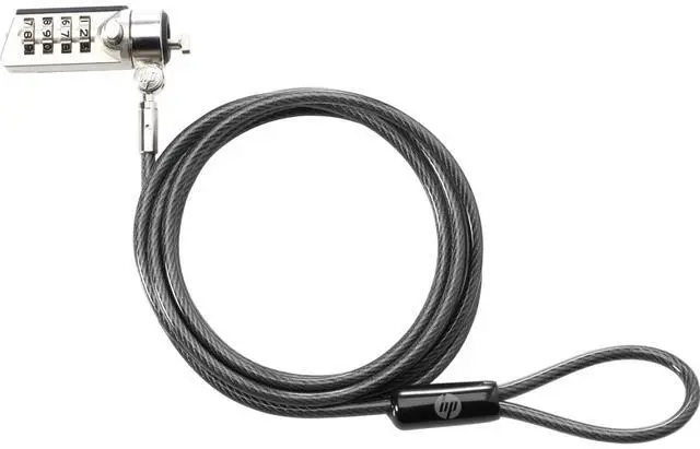 Alt view image 2 of 8 - HP Essential Combination Lock T0Y16AA